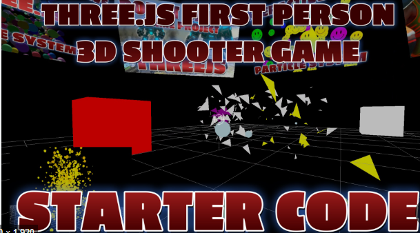 Bakir Kammoun — 3D game project built with Three.js and WebGL